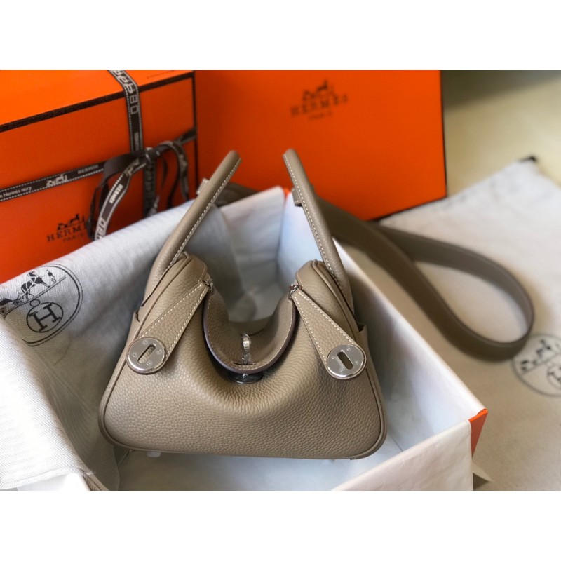 Replica Grey Hermes Lindy 26cm Bags Sale Outlet Online